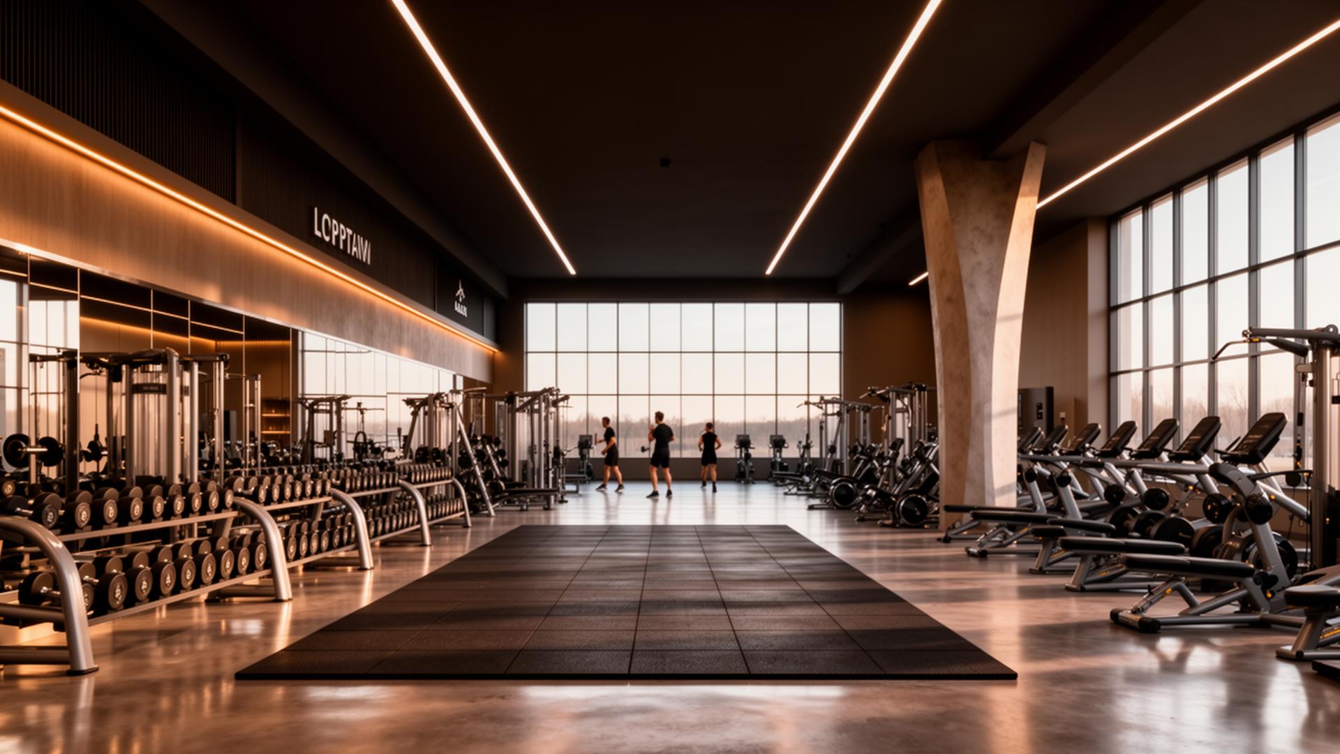 Architecte pour salle de sport premium